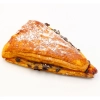 Viennoiserie en forme de triangle chocolat banane