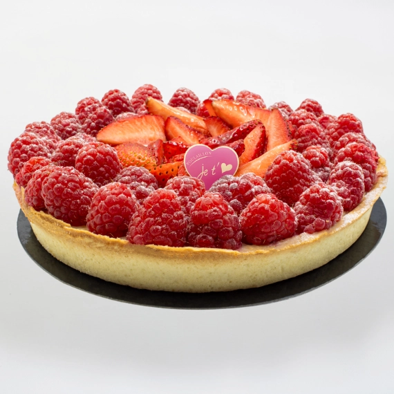 tarte_fraicheur_framboise_fraise_maman