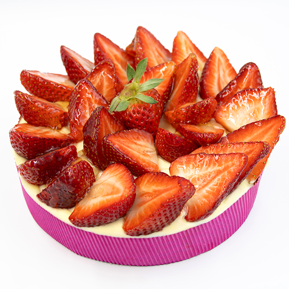 moelleux aux fraises